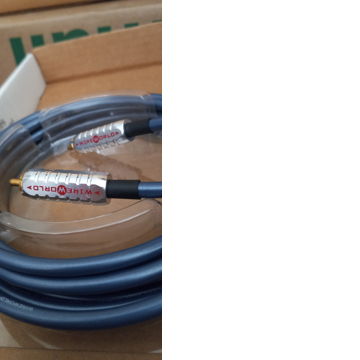 Wireworld Luna 6 audiophile SUBWOOFER cable, 4 meters/1...