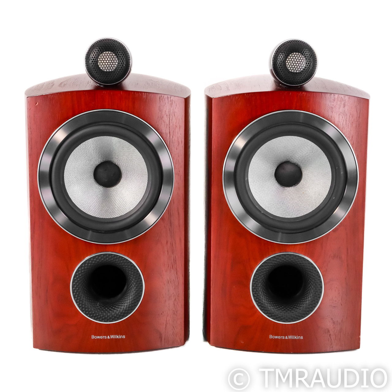 B&W 805 D3 Bookshelf Speakers; Rosenut Pair (68855) 3