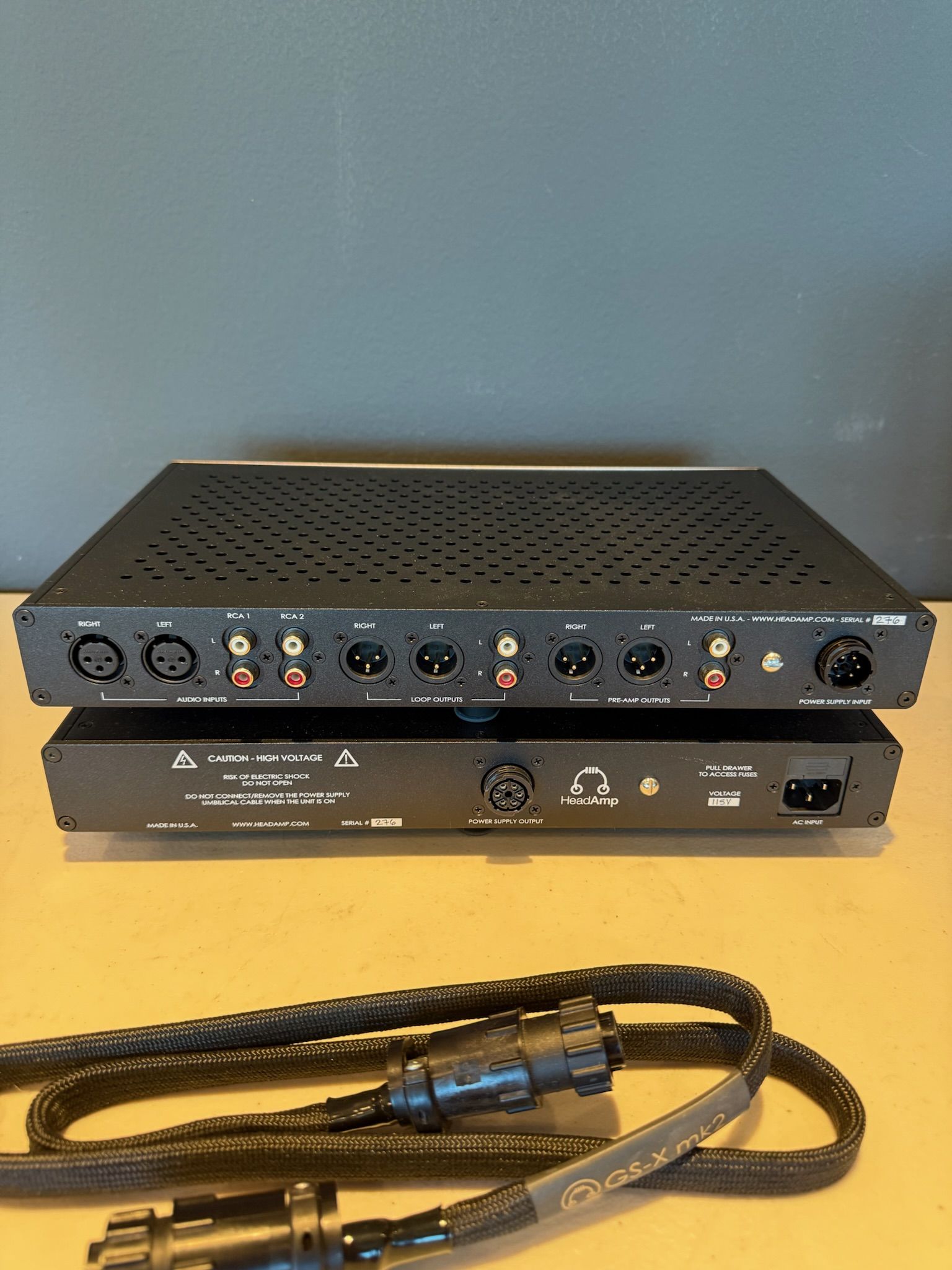 HEADAMP GS-X MK2 HEADPHONE AMP! 4