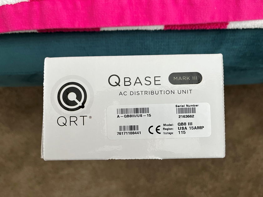 Nordost Qbase QB8 Mark III AC Distribution Unit **PRICE REDUCTION**