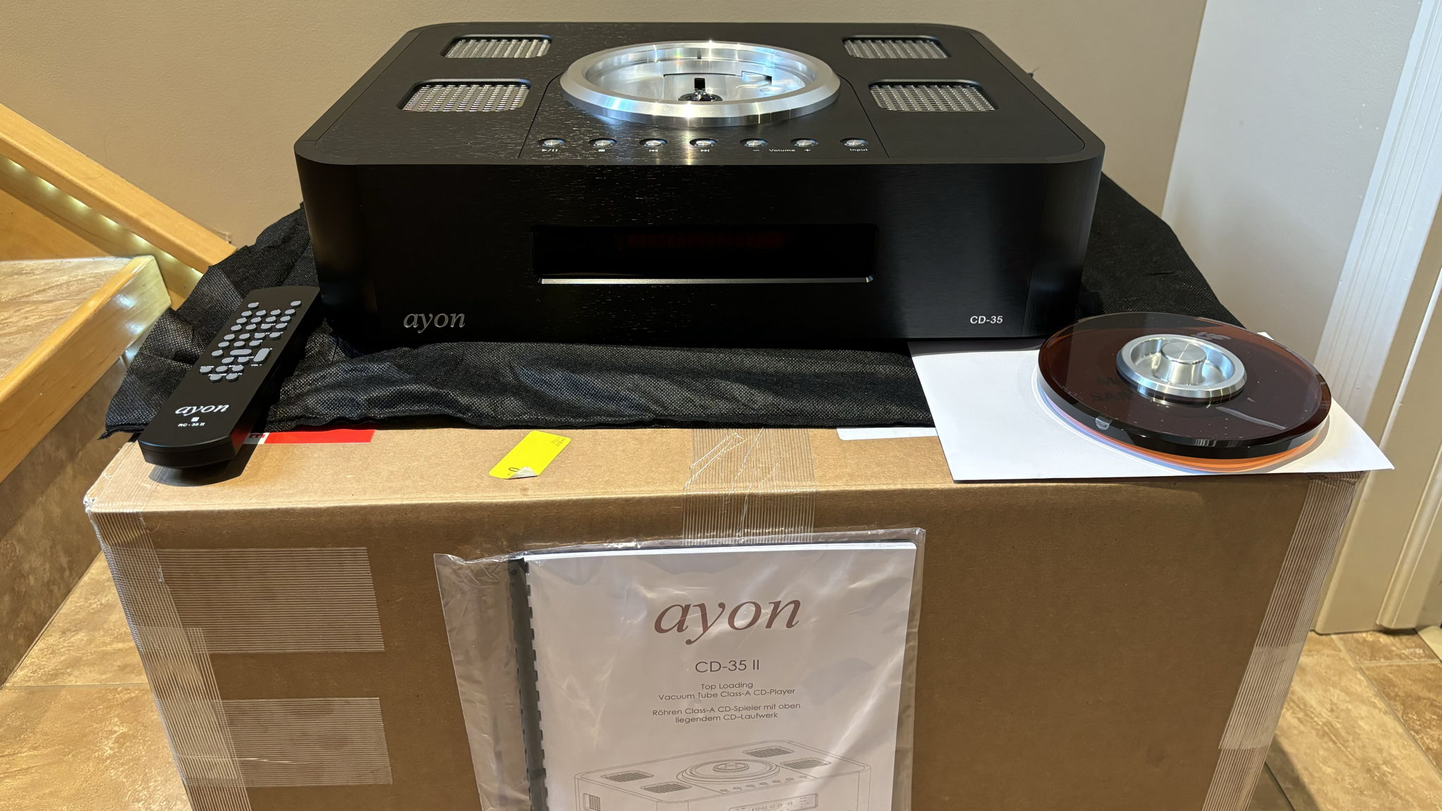 Ayon Audio CD-35 II Signature - Cost No Object CD Playe...