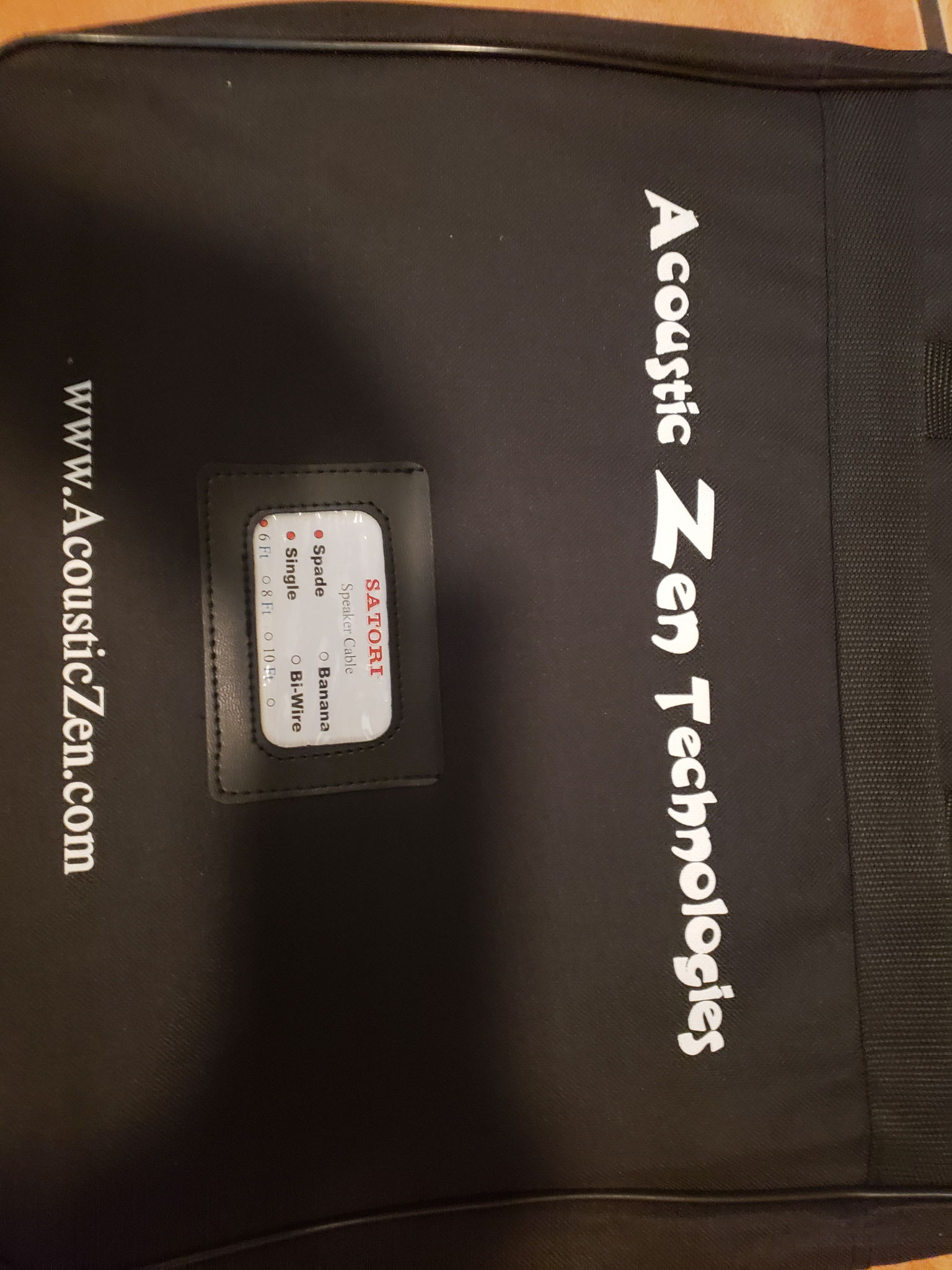 Acoustic Zen Satori 6 FEET SPAKER CABLES 2