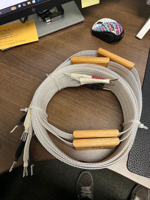 Nordost Odin Speaker Cables, 2M, Banana Termination