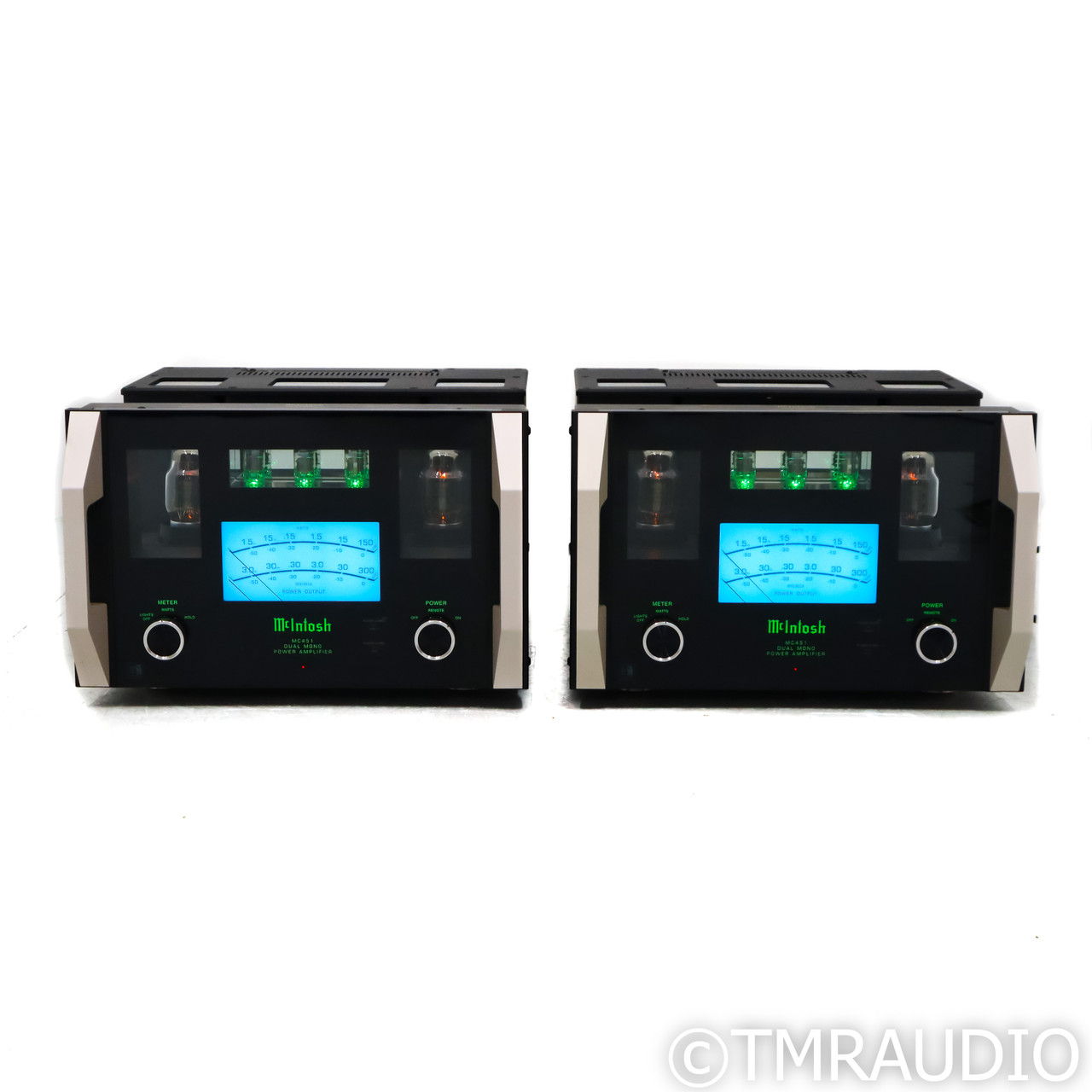 McIntosh MC451 Tube Dual Mono Power Amplifiers; Pair (...