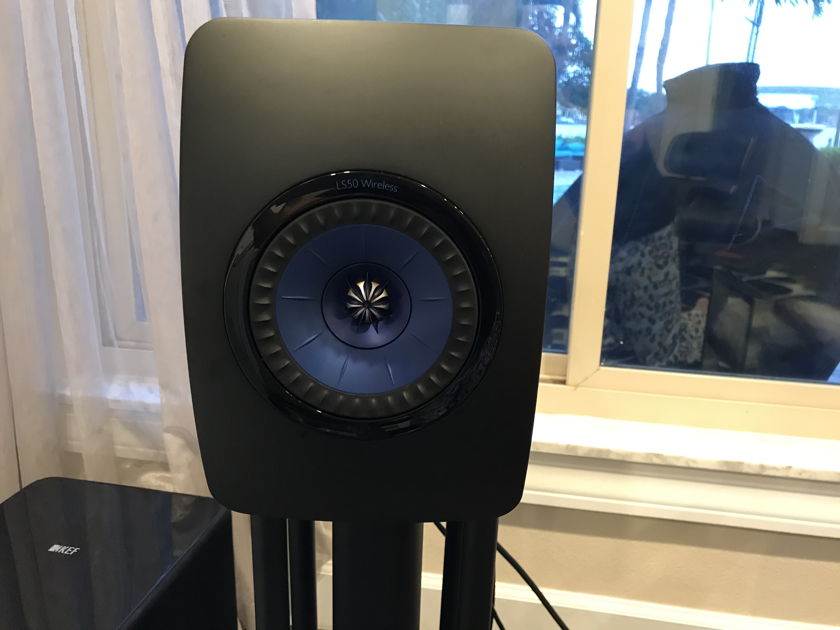KEF LS50 Wireless with Stands