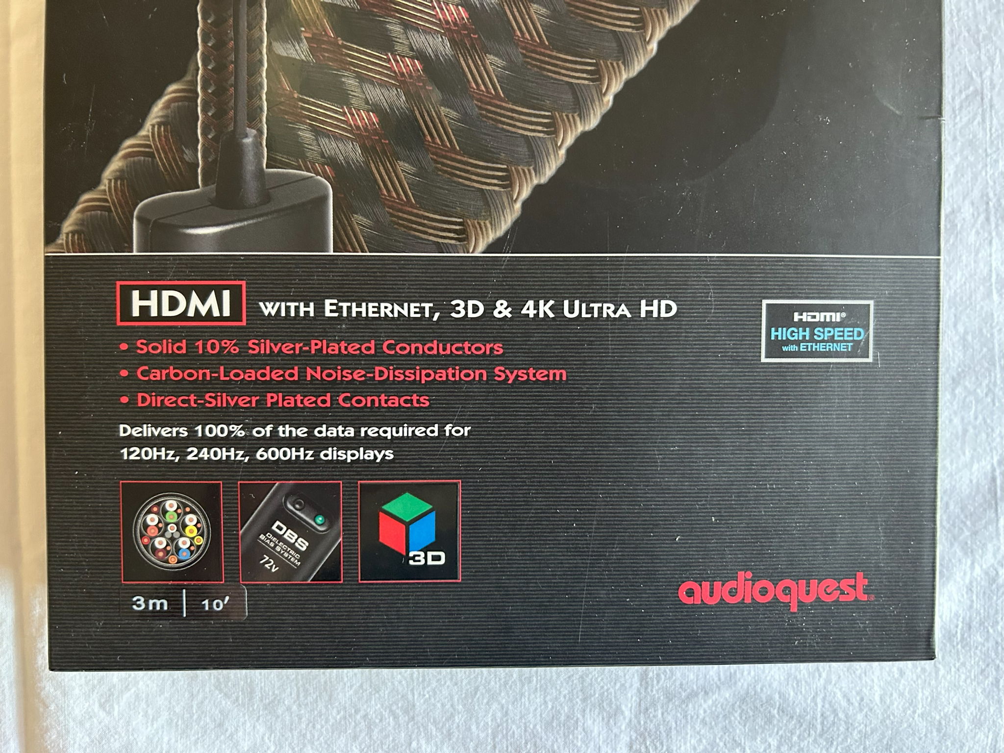 AudioQuest Coffee 3 Meter HDMI Cable