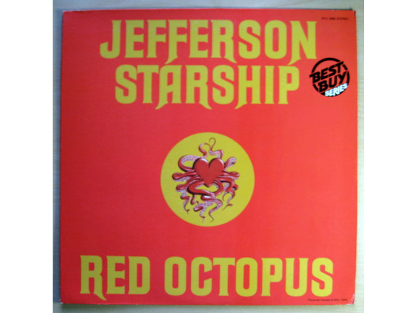 Jefferson Starship - Red Octopus NM Vinyl LP Reissue Grunt Records AYL1-3660