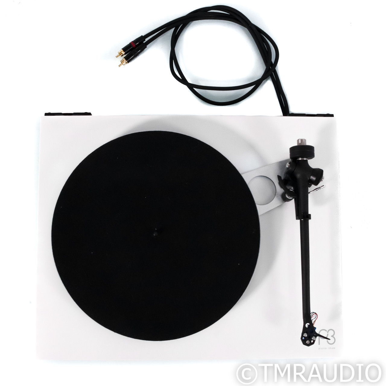 Rega Planar 3 Belt Drive Turntable; White; Elys 2 MM Ca... 5