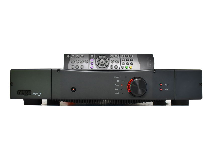 Rega MIRA 3 2-CH Stereo Integrated Amplifier AMP 61wpc @ 8-Ohms w/ Phono Stage & Remote Control
