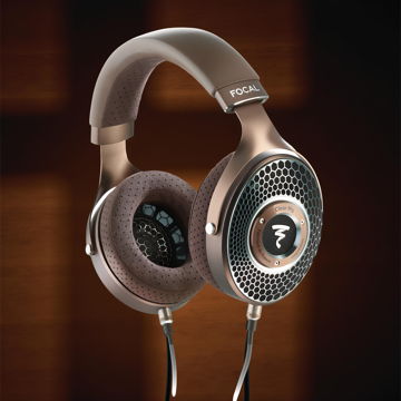 Focal Clear Mg Open-Back Headphones - Brown