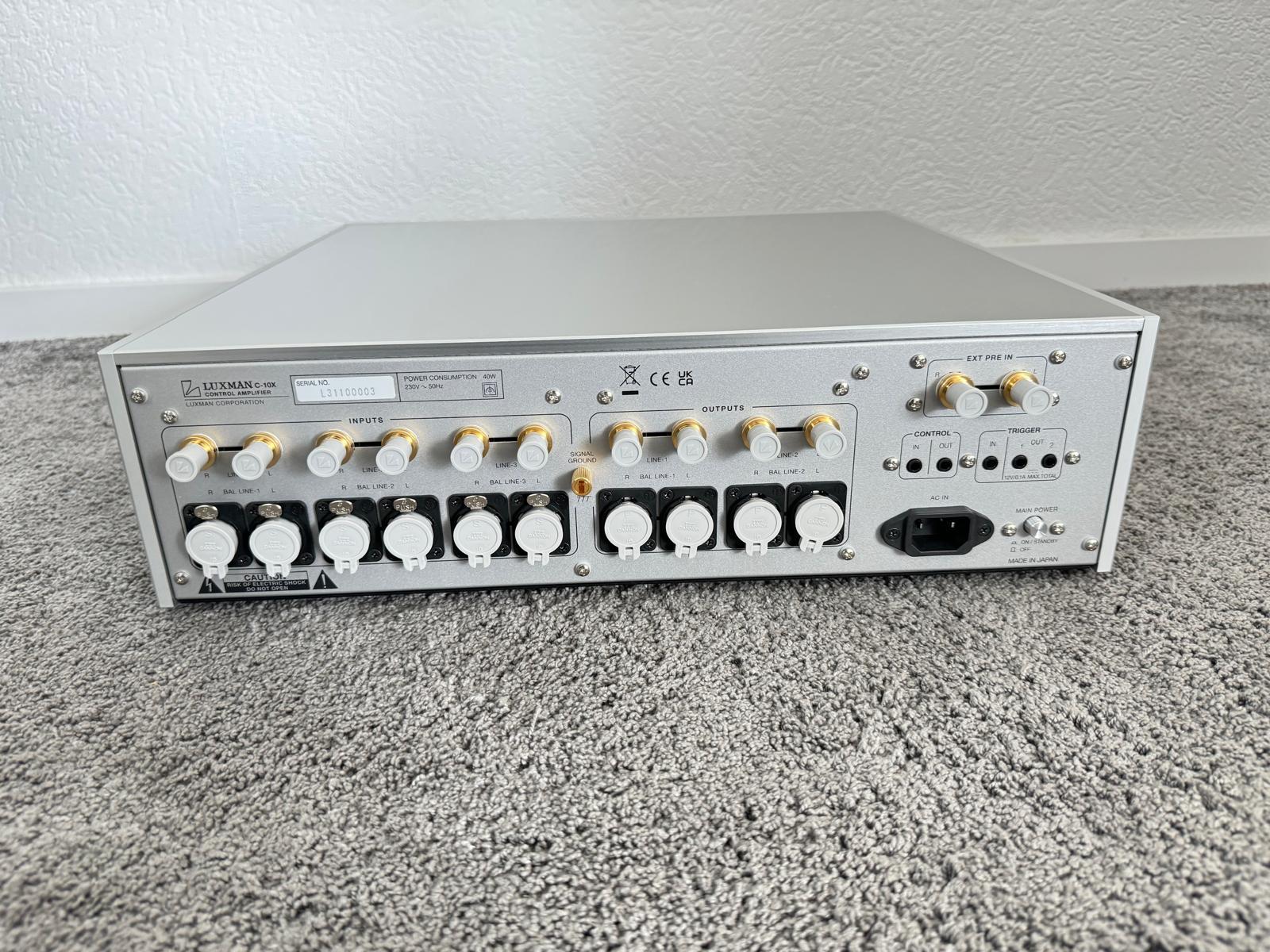 Luxman C-10x pre amplifier from 2024 4