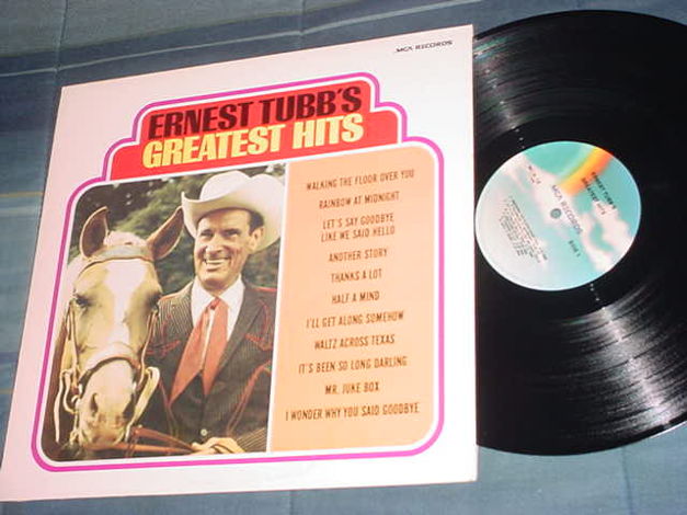Ernest Tubbs greatest hits - lp record mca-16