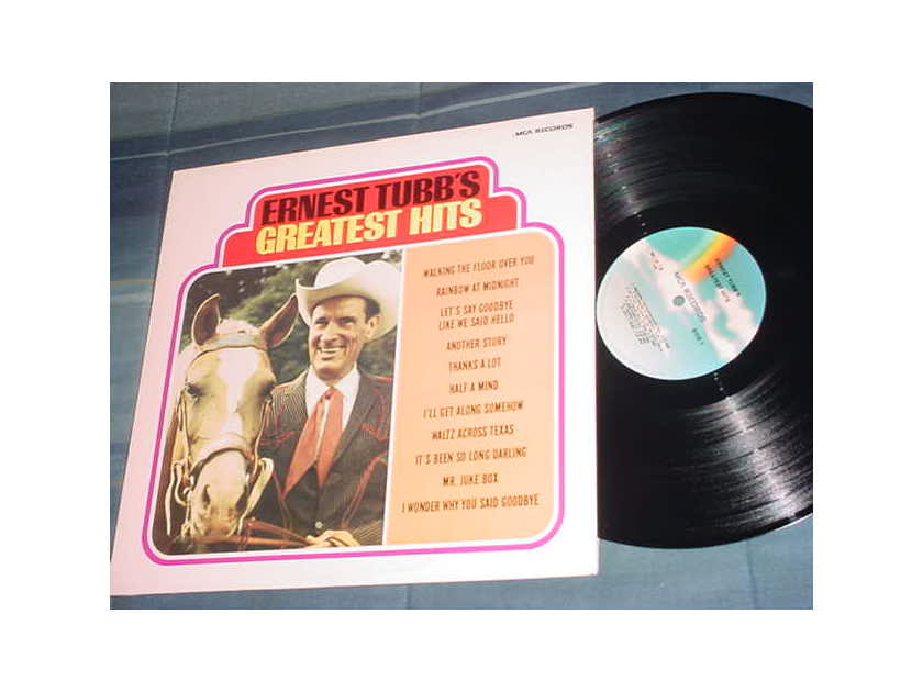Ernest Tubbs greatest hits - lp record mca-16