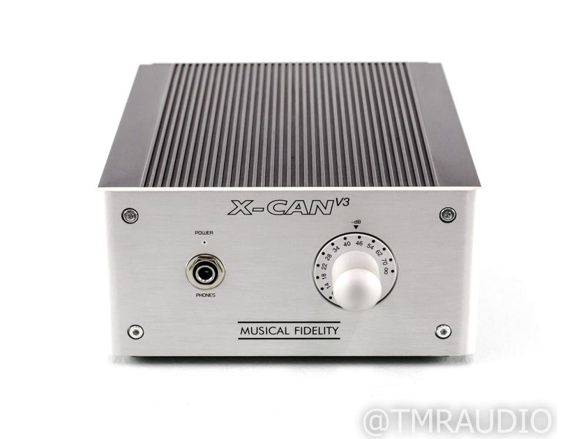 Music Fidelity X-CAN V3 Tube Headphone Amplifier; XCAN3 (28659)