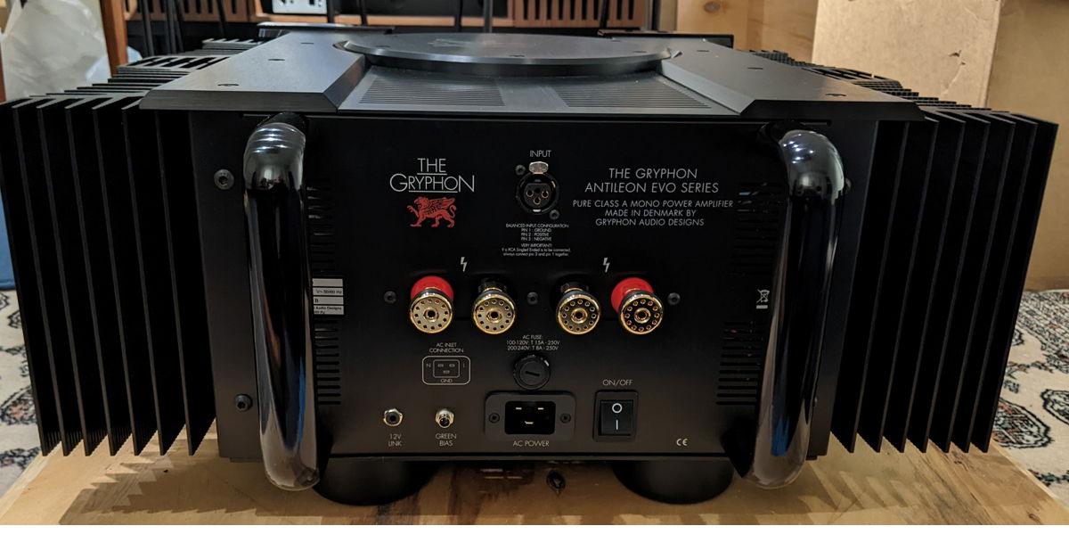 Gryphon Antileon EVO Monoblocks For Sale Audiogon