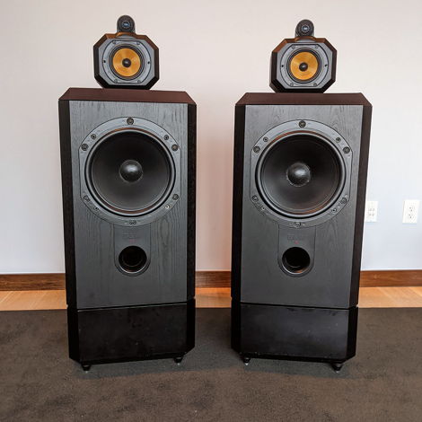 B&W Matrix 801 Series 2 Loudspeaker Pair, Black Ash