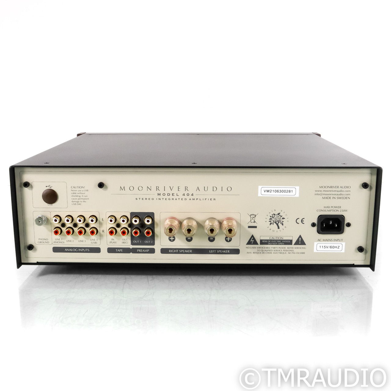 Moonriver Audio Model 404 Stereo Integrated Amplifier; ... 5