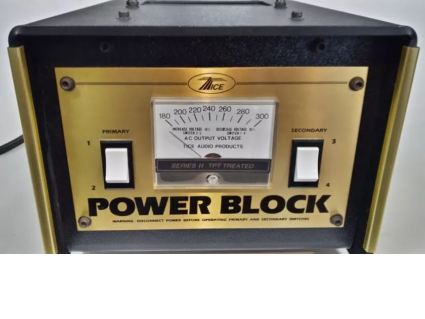 人気を誇る Power Tice Block Audiogon | Sale For #2 of #1 Conditioner Power その他