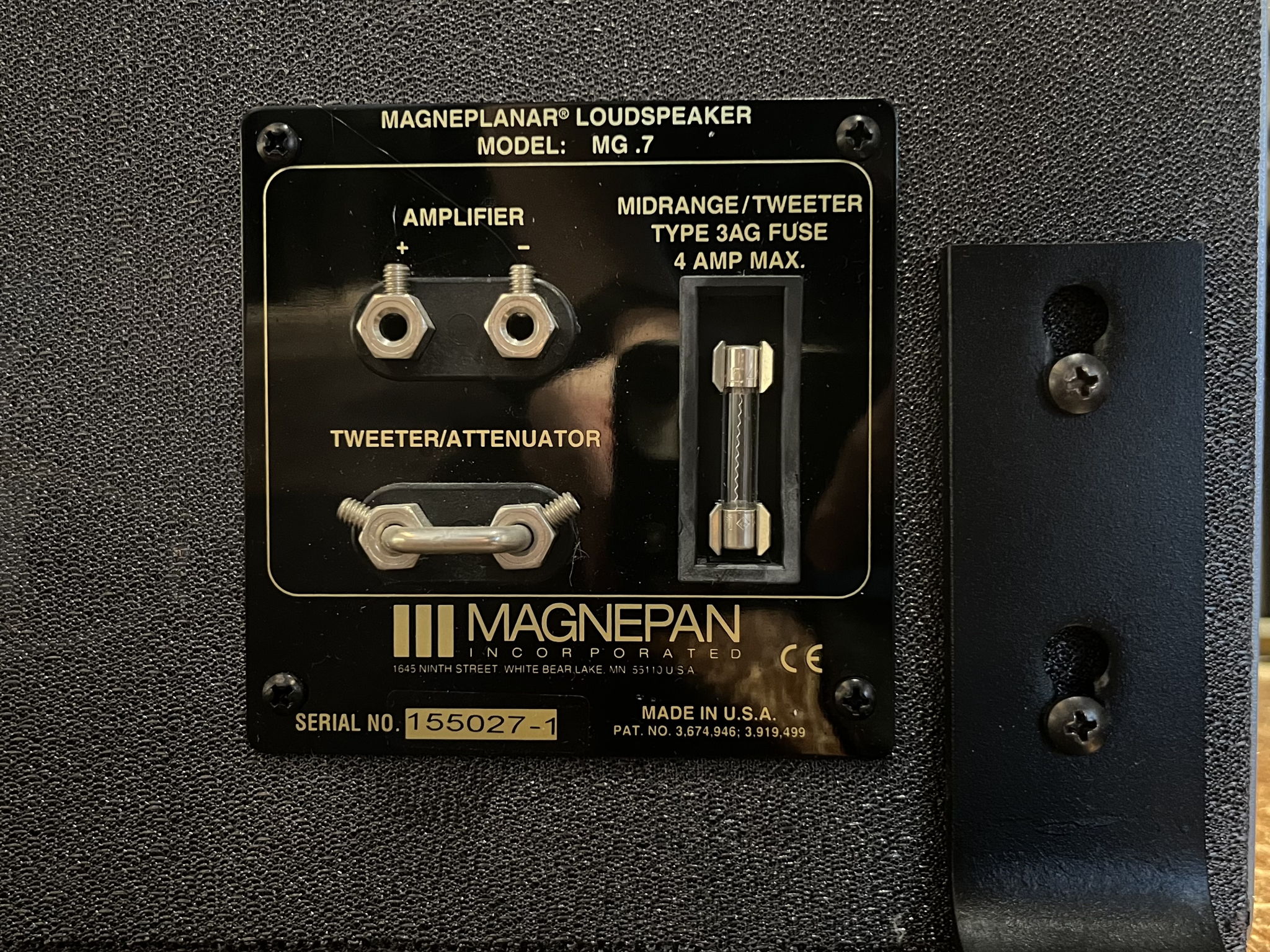 Magnepan MG .7 Speakers w/ Box - 4 Ohm Two-Way - Excell... 6