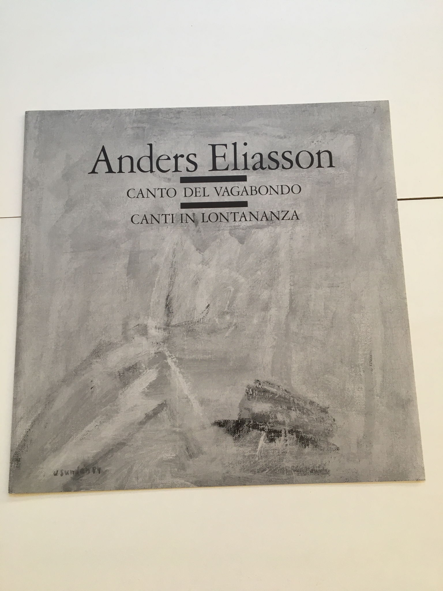 Anders Eliasson Lp Record  Canto Del Vegabondo Canti In... 7