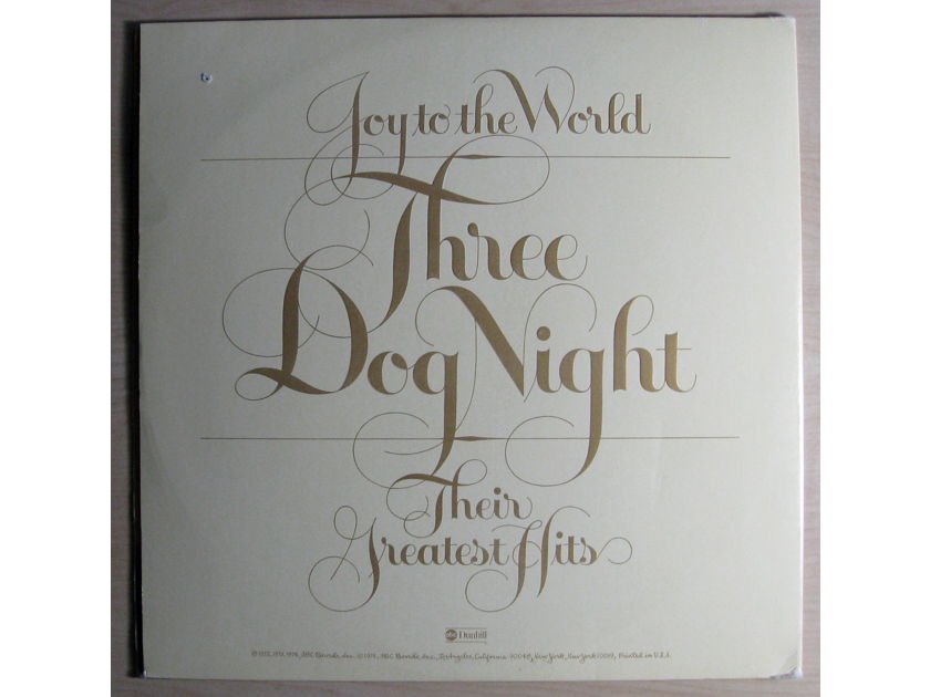 Three Dog Night  - Three Dog Night – Joy To The World - Their Greates - 1974 ABC/Dunhill Records DSD-50178