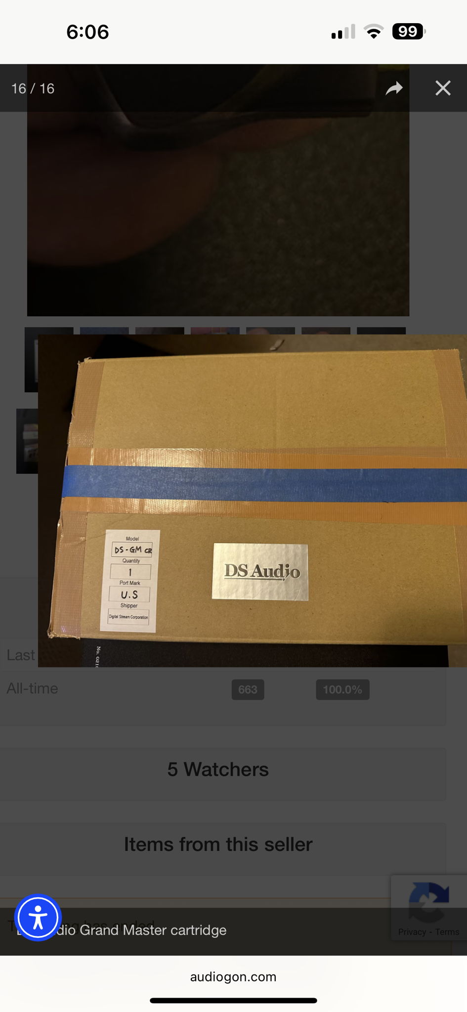 DS Audio  Grand Master Optical Cartridge 5