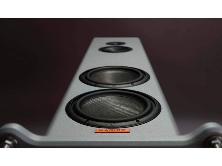 Magico -- S3 MkII Floorstanding Speakers (Bronze) -- Like New, Demo Pair.