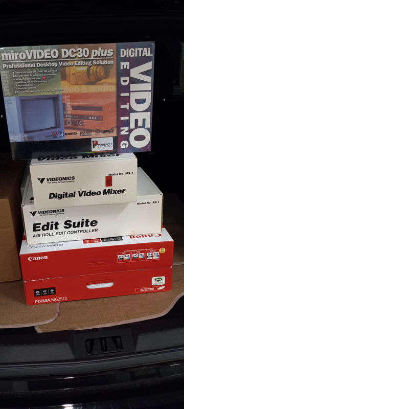 Videonics MX-1 DIGITAL VIDEO MIXER, AB-1 E For Sale
