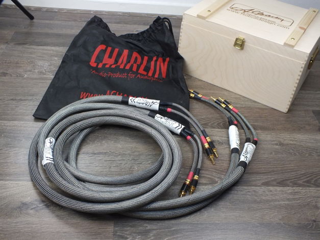 Charlin HP 9000 Mk2 speaker cables 3,0 metre