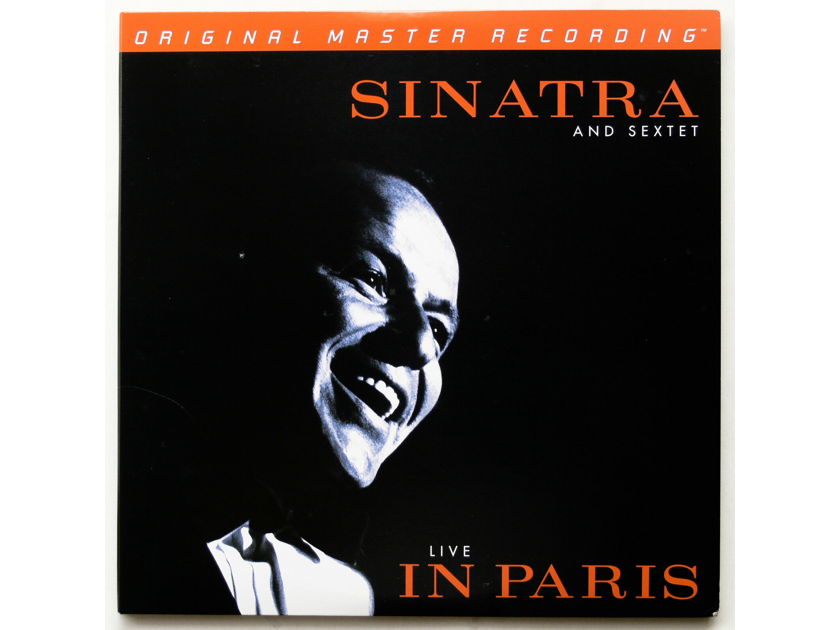 FRANK SINATRA SEXTET Live In Paris, MoFi  2LPs Ver Rare