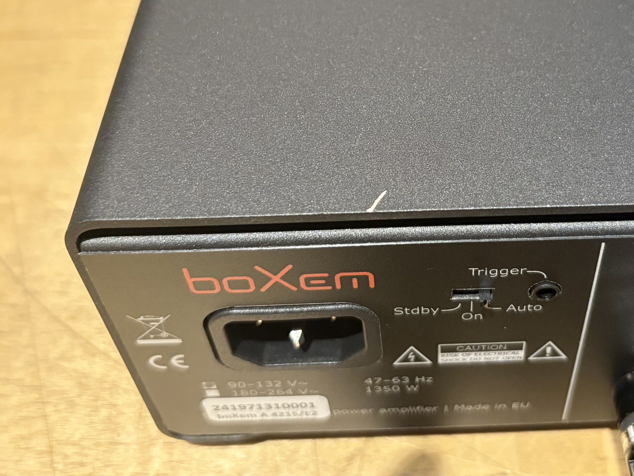 Boxem A 4215/E2 Stereo Power Amplifier - 210 WPC into 8... 11