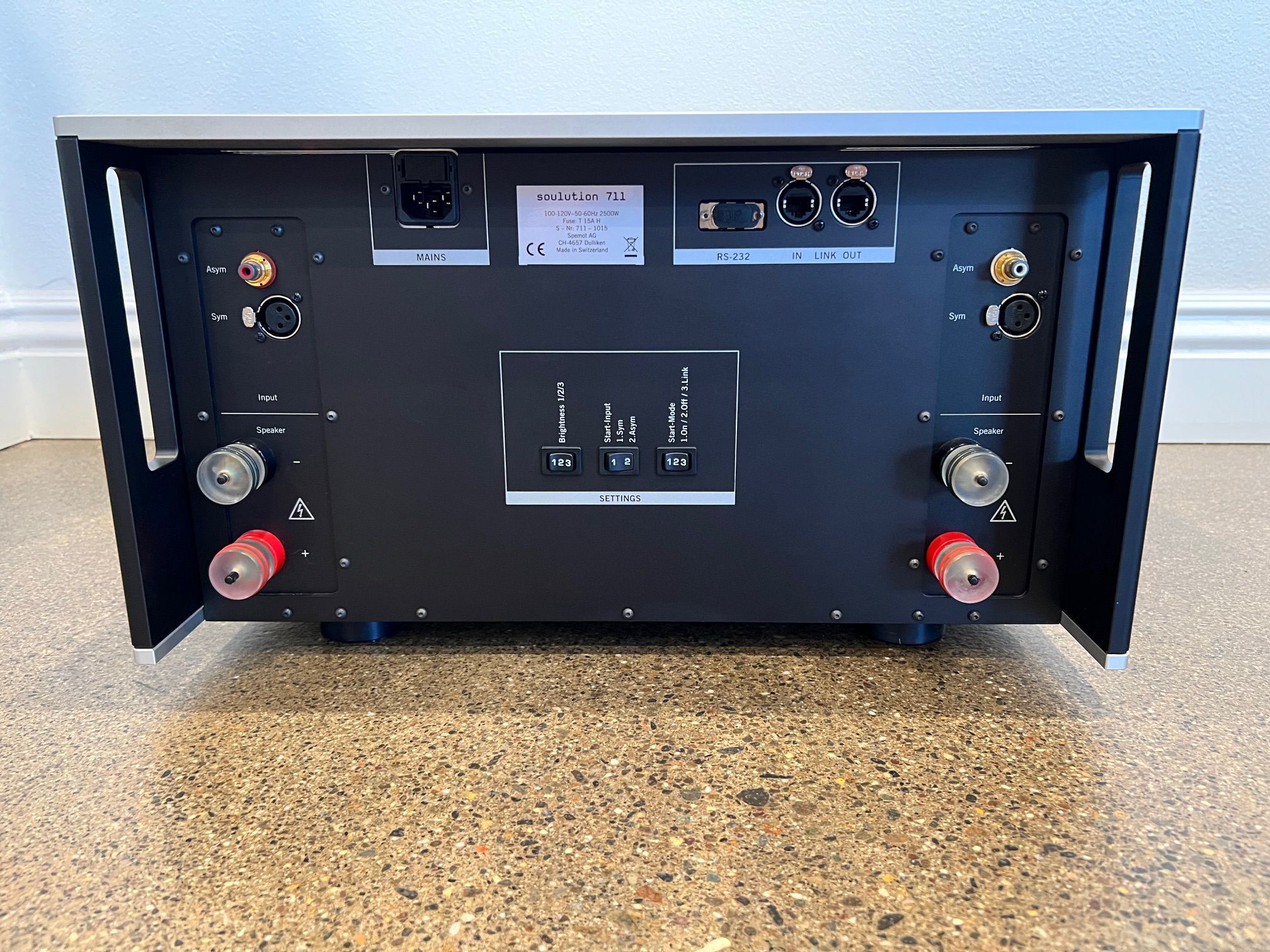 Soulution 711 Stereo Amplifier -- Very Good Condition (... 9