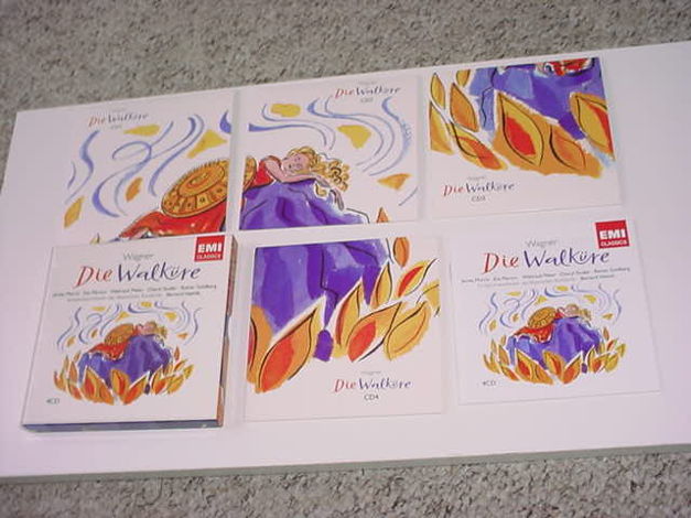 EMI Classics 4 cd set - Die Walkure Richard Wagner 1988...