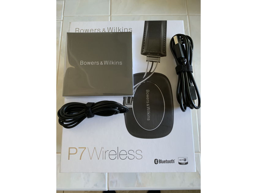 B&W (Bowers & Wilkins) P7 Wireless Bluetooth Headphones