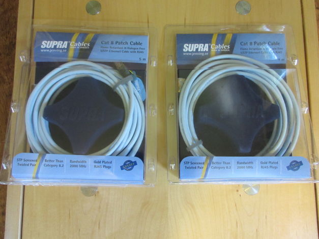 Supra Cables Cat 8 Ethernet  5 M