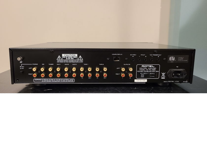 Rotel RC-1580 Stereo Preamplifier