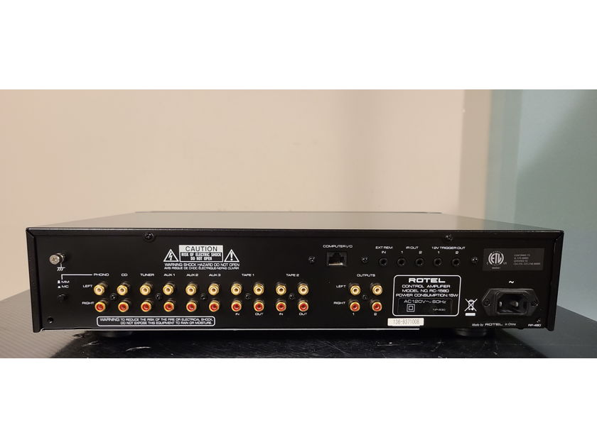 Rotel RC-1580 Stereo Preamplifier