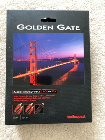 AudioQuest Golden Gate Interconnect Cable 5 meter