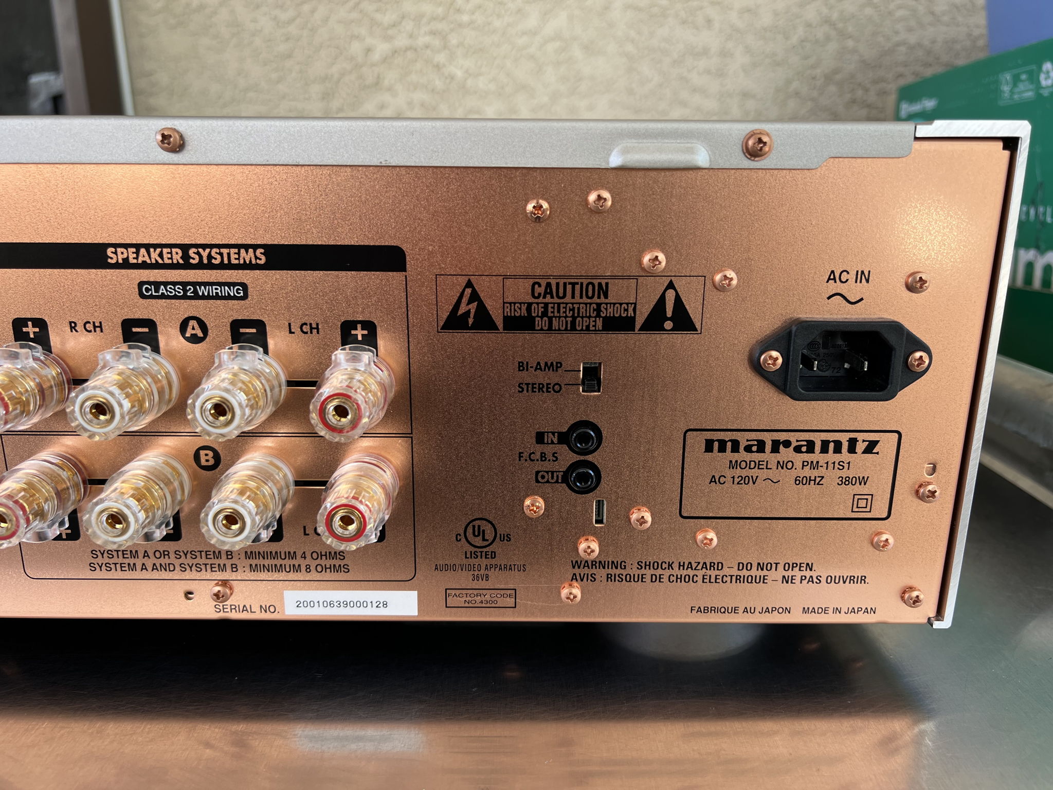 Marantz PM-11s1 ( integrated amplifier ) 6