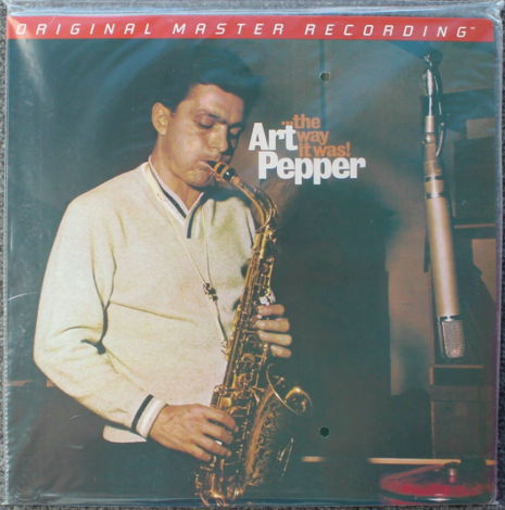 Art Pepper  The Way it Was - MFSL New/Sealed LP - MFSL ...