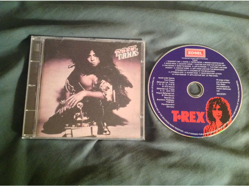 T. Rex Tanx Edsel Records Germany Compact Disc
