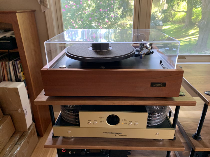 Merrill Replica Turntable with power supply and Ortofon Kontrapunkt B