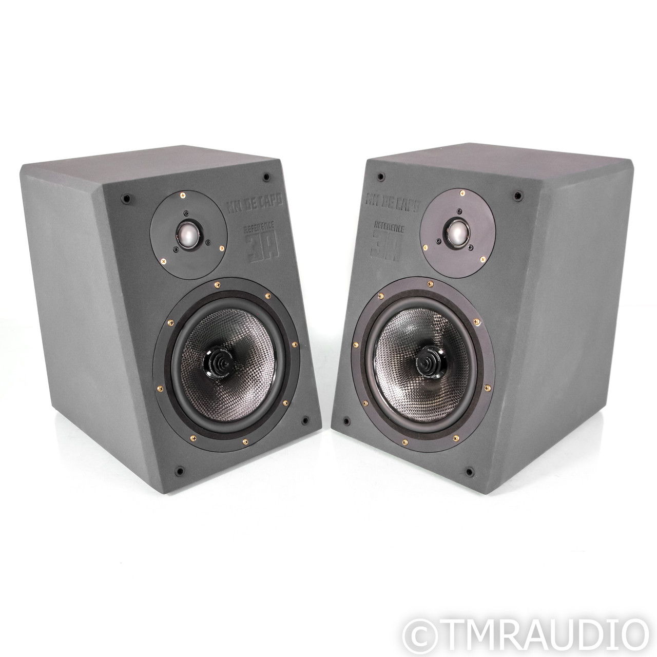 Reference 3A MM De Capo BE Bookshelf Speakers; Grey Sue...