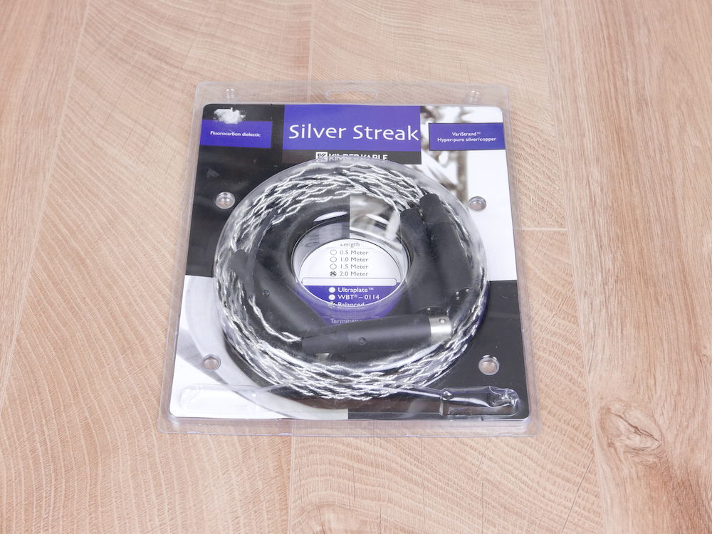 Kimber Kable Silver Streak audio interconnects XLR 2,0 ... 4