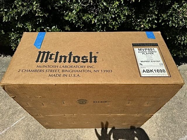 McIntosh MVP-891 Universal Player-Excellent-Free Shipping 3