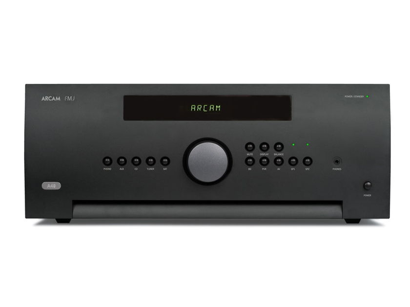 ARCAM FMJ A49 Integrated Amplifier (Black): NEW-In-Box; Full Warranty; 53% Off; Free Shipping