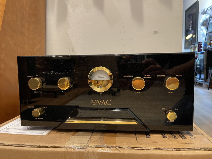 VAC Avatar Super 80w tube integrated amplifier, MM Phono, w/box, remote