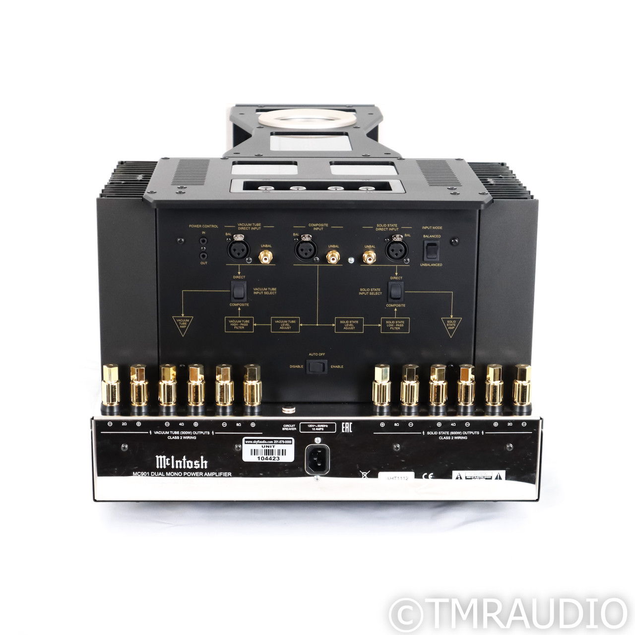 McIntosh MC901 Dual Mono Tube Power Amplifier (70585) 5