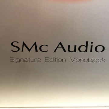 SMc Audio Custom Signature Edition Monoblock Amplifiers...