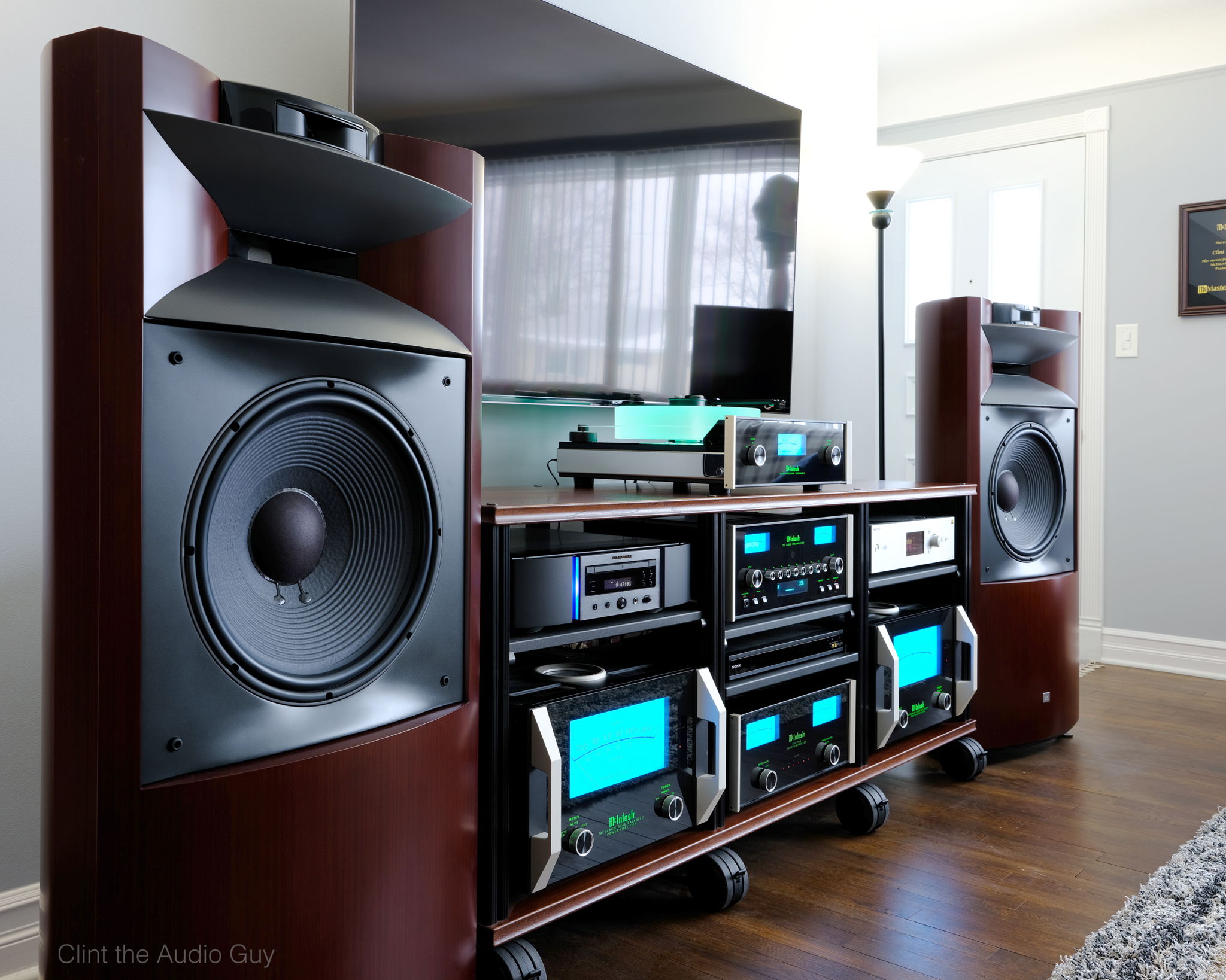 Clint the Audio Guy's System Virtual Listening Room